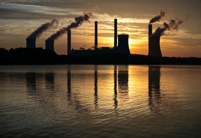 <p>A coal plant in Georgia in 2017</p>