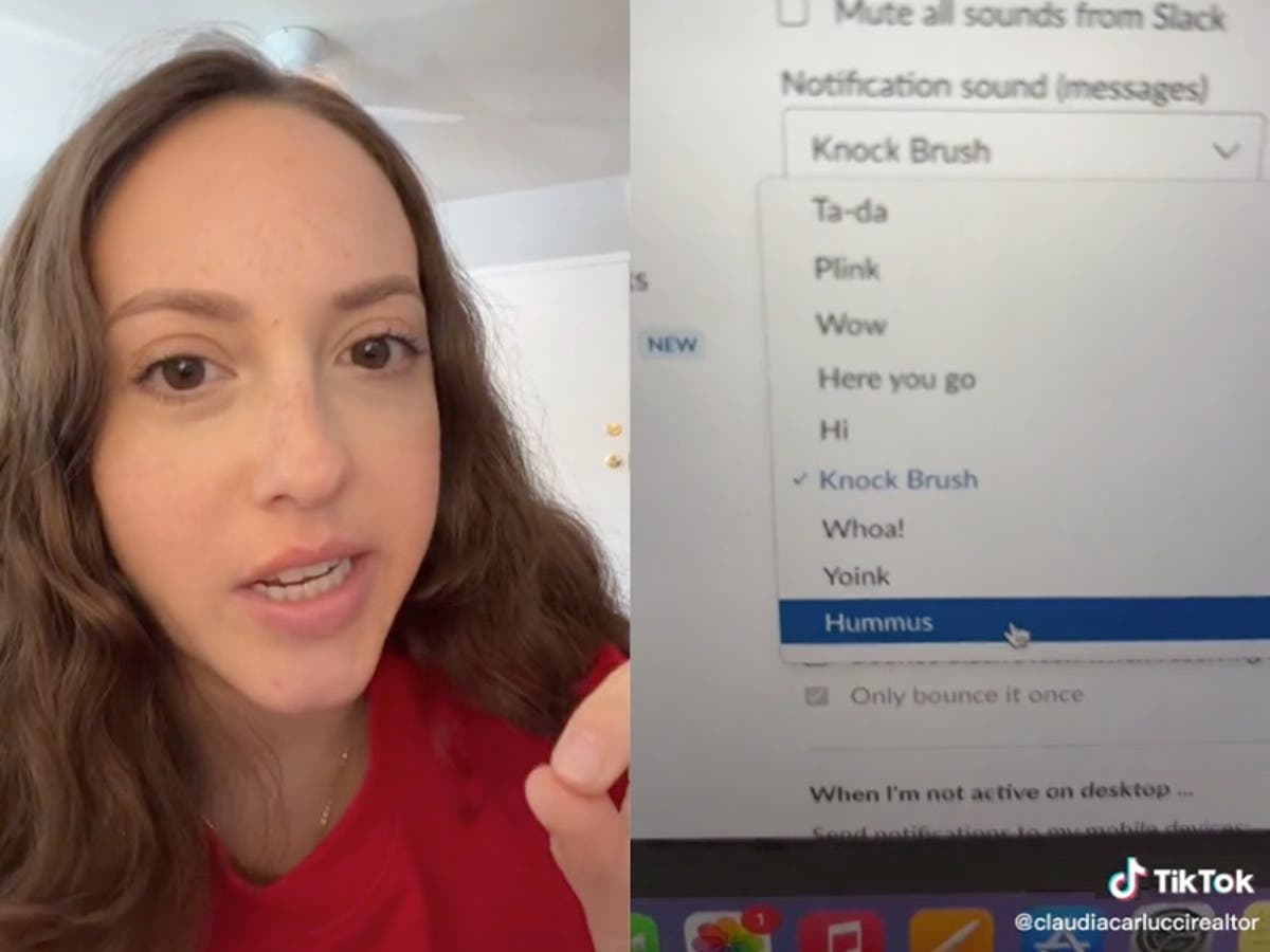 Woman discovers hysterical Slack feature that lets users change notification sound to ‘hummus’ - The