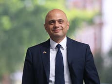 Javid accuses Sunak of sleepwalking into a high-tax economy as he endorses Truss