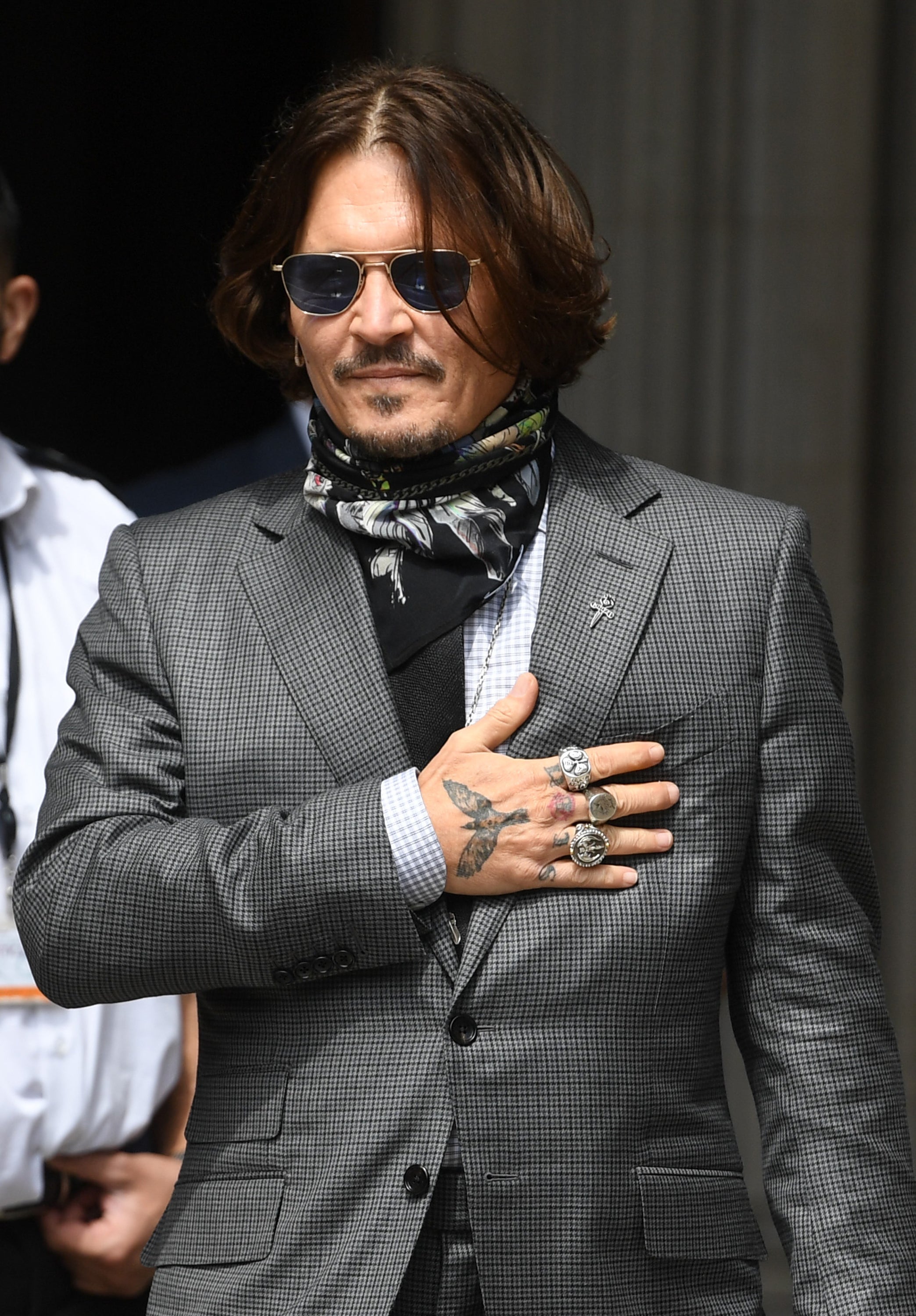 It comes after Mr Depp’s lawyers said there was ‘no legitimate basis’ for Ms Heard’s appeals, which ‘verge into the frivolous’ (Kirsty O’Connor/PA)