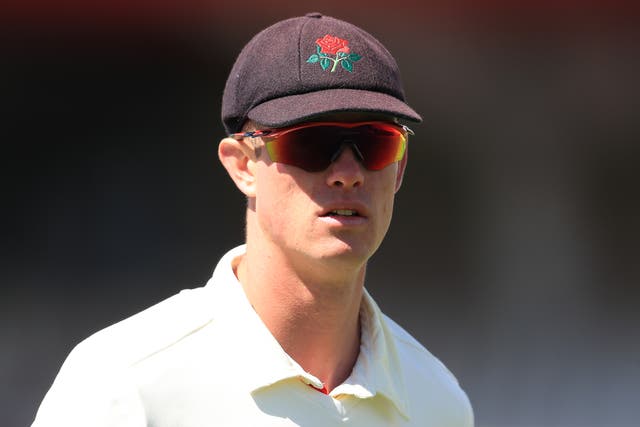Lancashire’s Keaton Jennings has batted himself into the history books in Southport (Mike Egerton/PA)