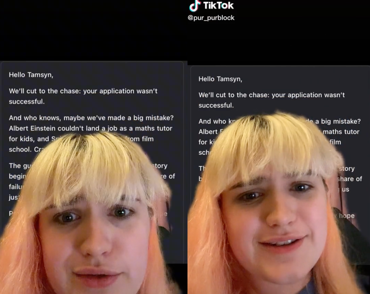 Job seeker prompts debate after sharing the &lsquo;worst rejection&rsquo; letter they ever received