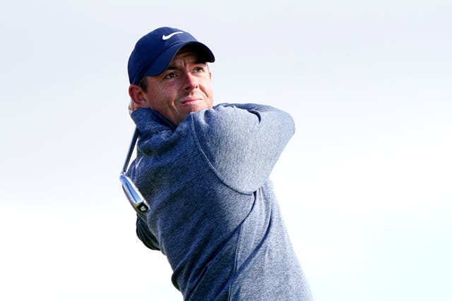 Rory McIlroy is ready for the challenge of the Open at St Andrews (Jane Barlow/PA)