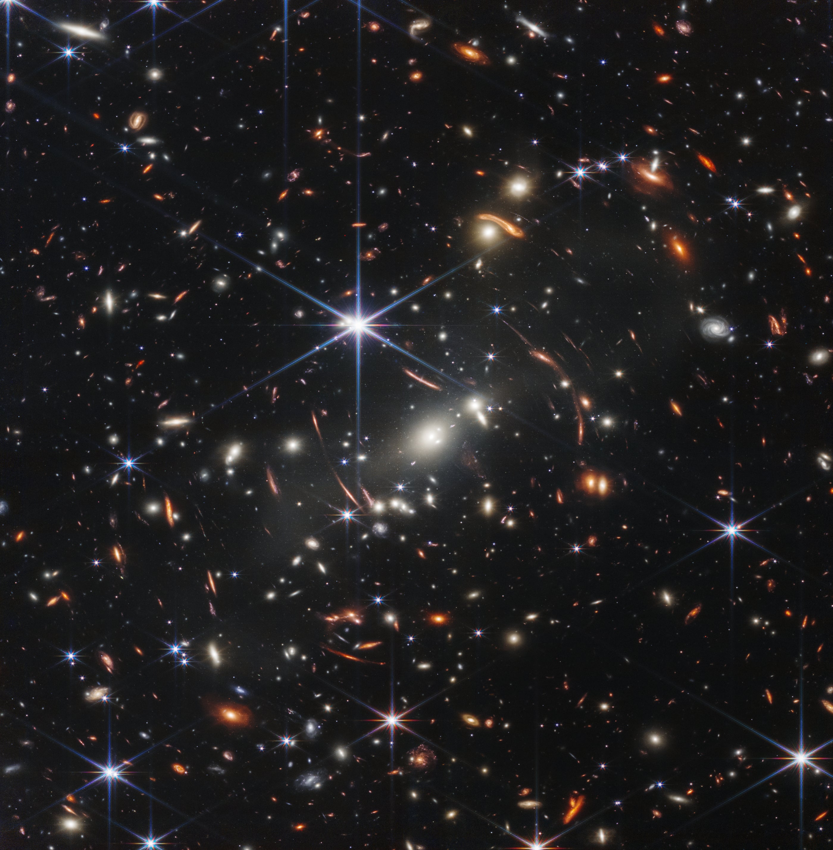 The first Webb deep field image shows galaxies as far as 13.1 billion light years away