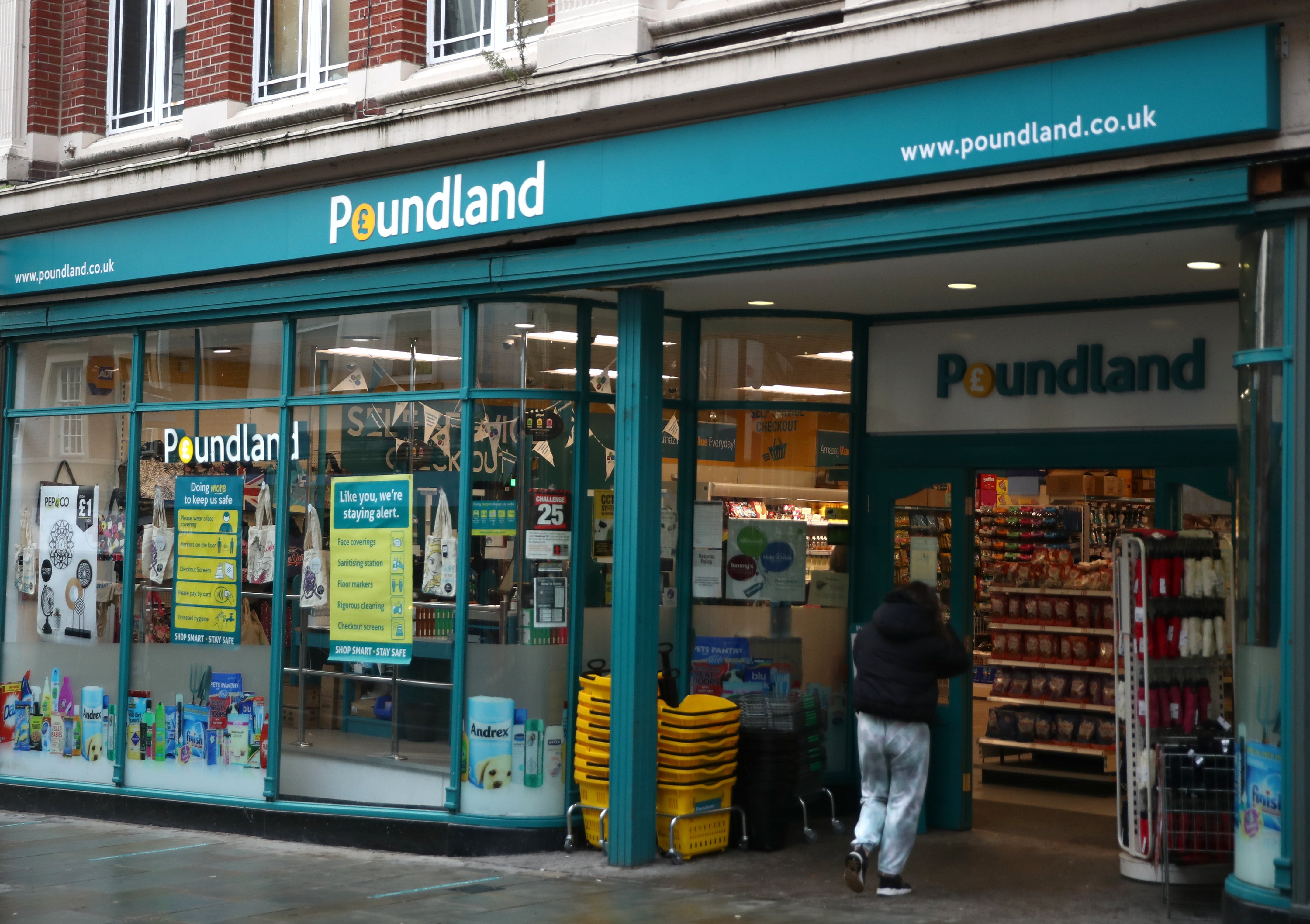 Poundland owner Pepco has seen a sales hike amid surging demand due to the cost-of-living crisis (PA)