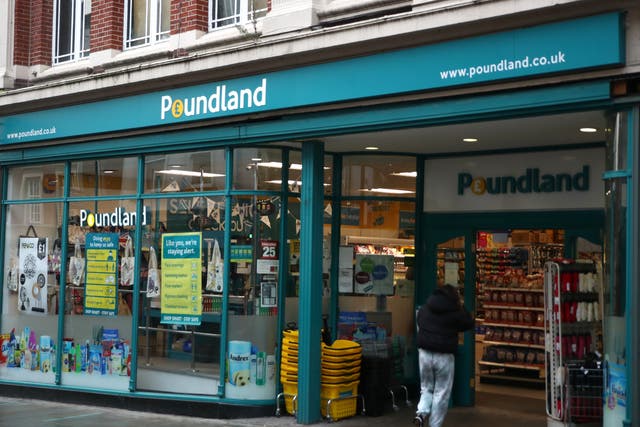Poundland owner Pepco has seen a sales hike amid surging demand due to the cost-of-living crisis (PA)
