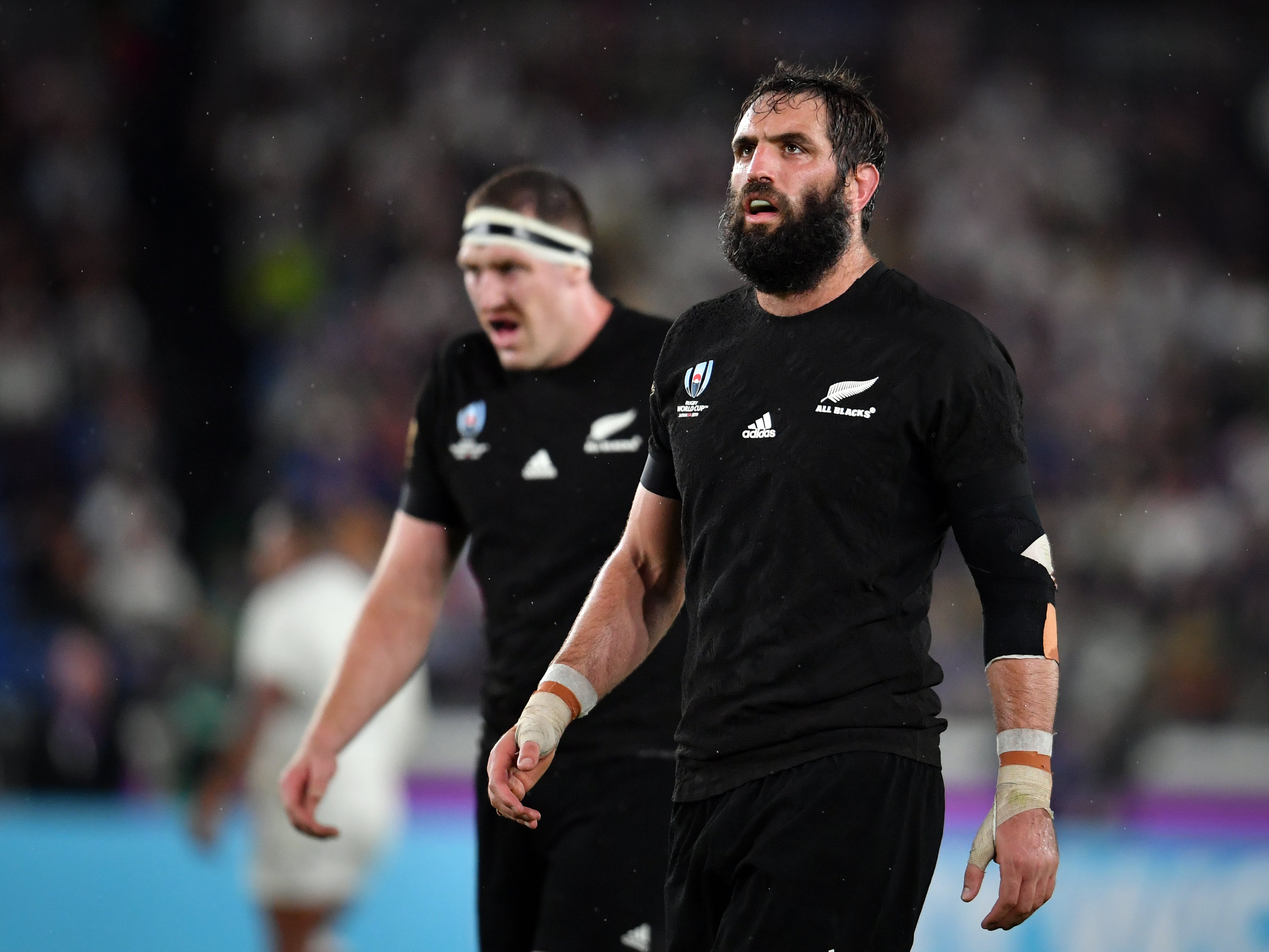 New Zealand’s Sam Whitelock, right, has overcome concussion to resume his long-term second-row partnership with Brodie Retallick, left (Ashley Western/PA)