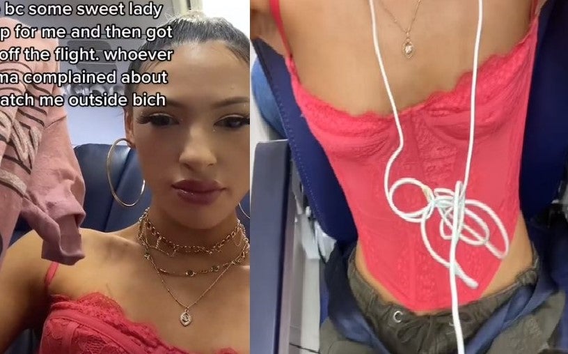 TikTok star slut shamed for outfit on flight The Independent