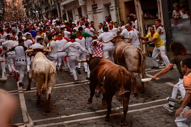 Spain Running of the Bulls