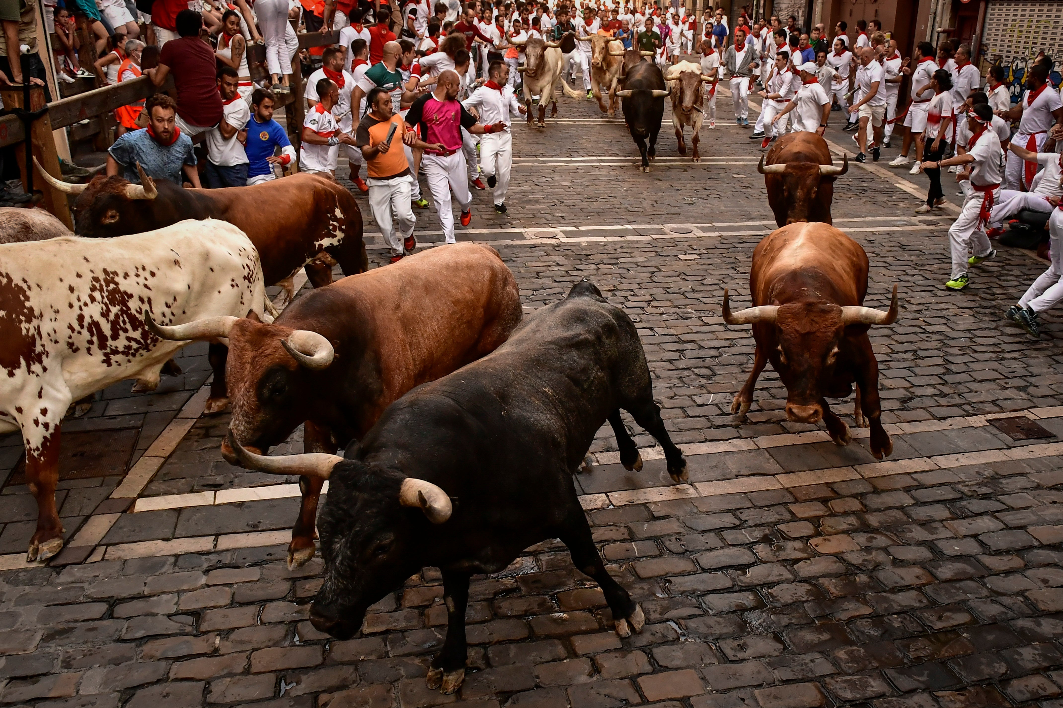 Spain Running of the Bulls