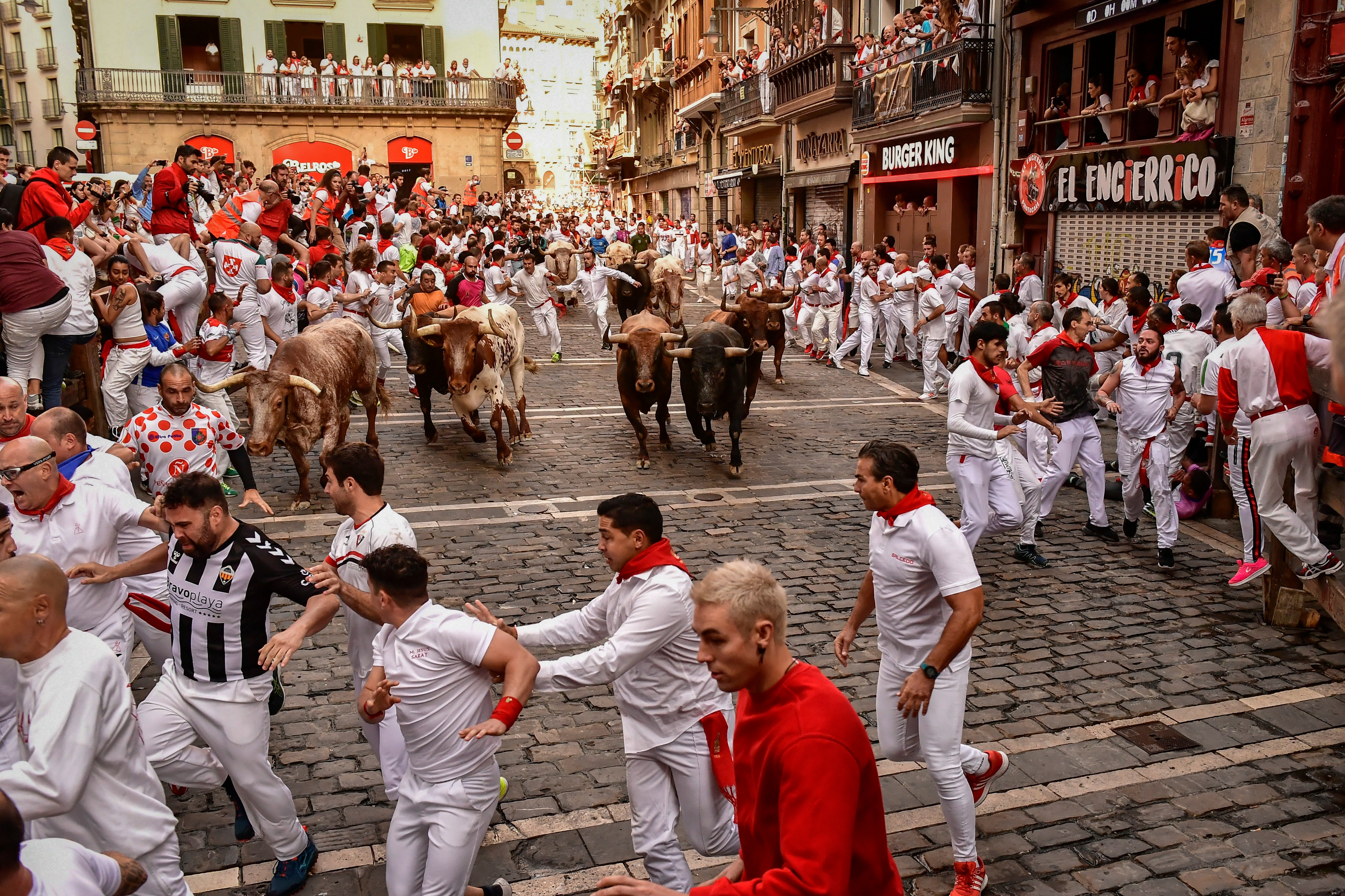 Spain Running of the Bulls