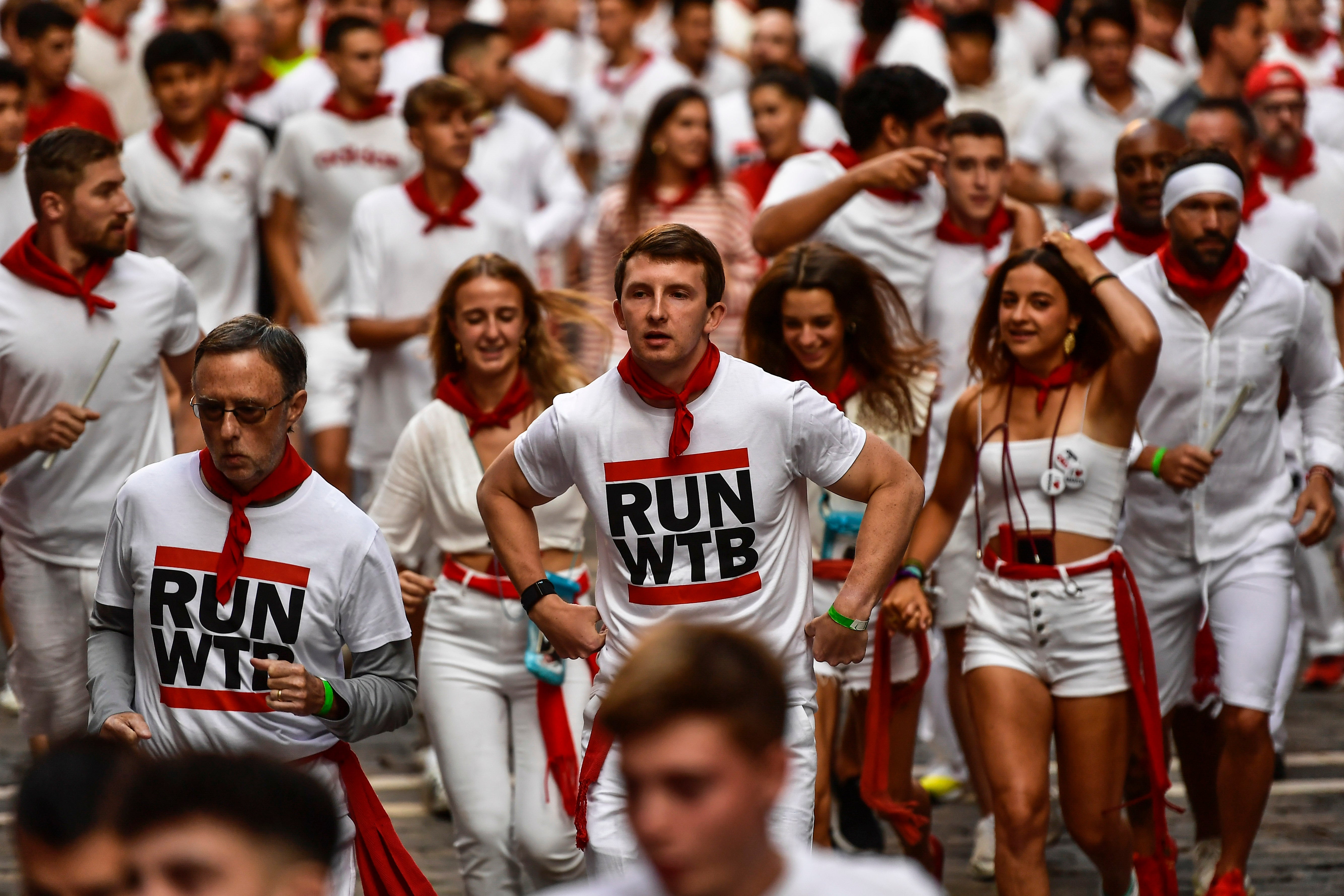 Spain Running of the Bulls