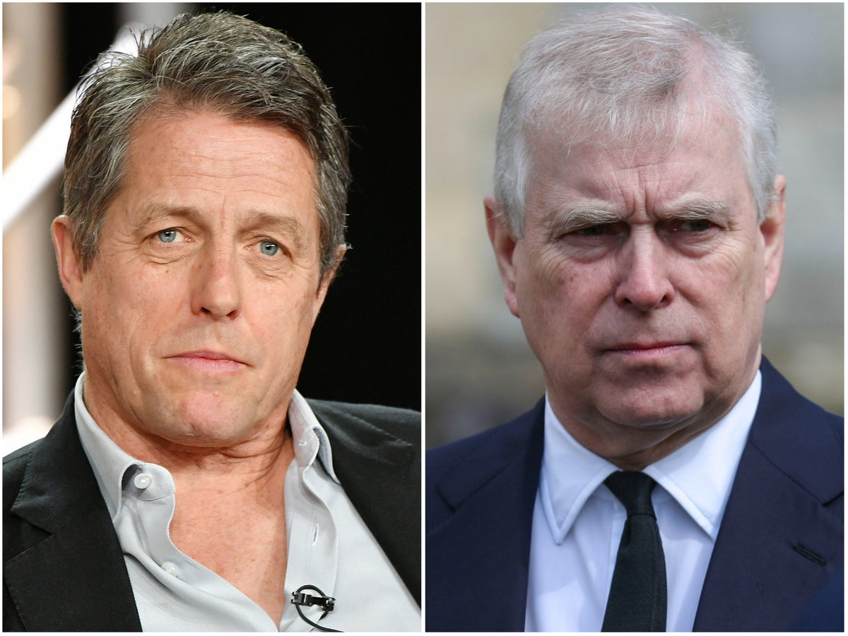Hugh Grant ‘on shortlist’ to play Prince Andrew in film about car-crash BBC interview