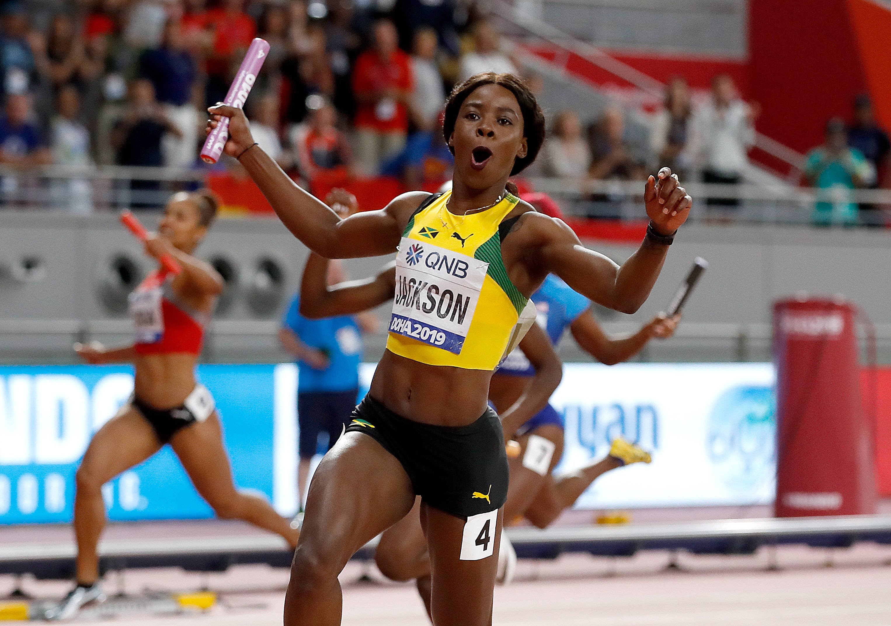 Jamaica’s Shericka Jackson is the favourite in the 200m (Martin Rickett/PA)