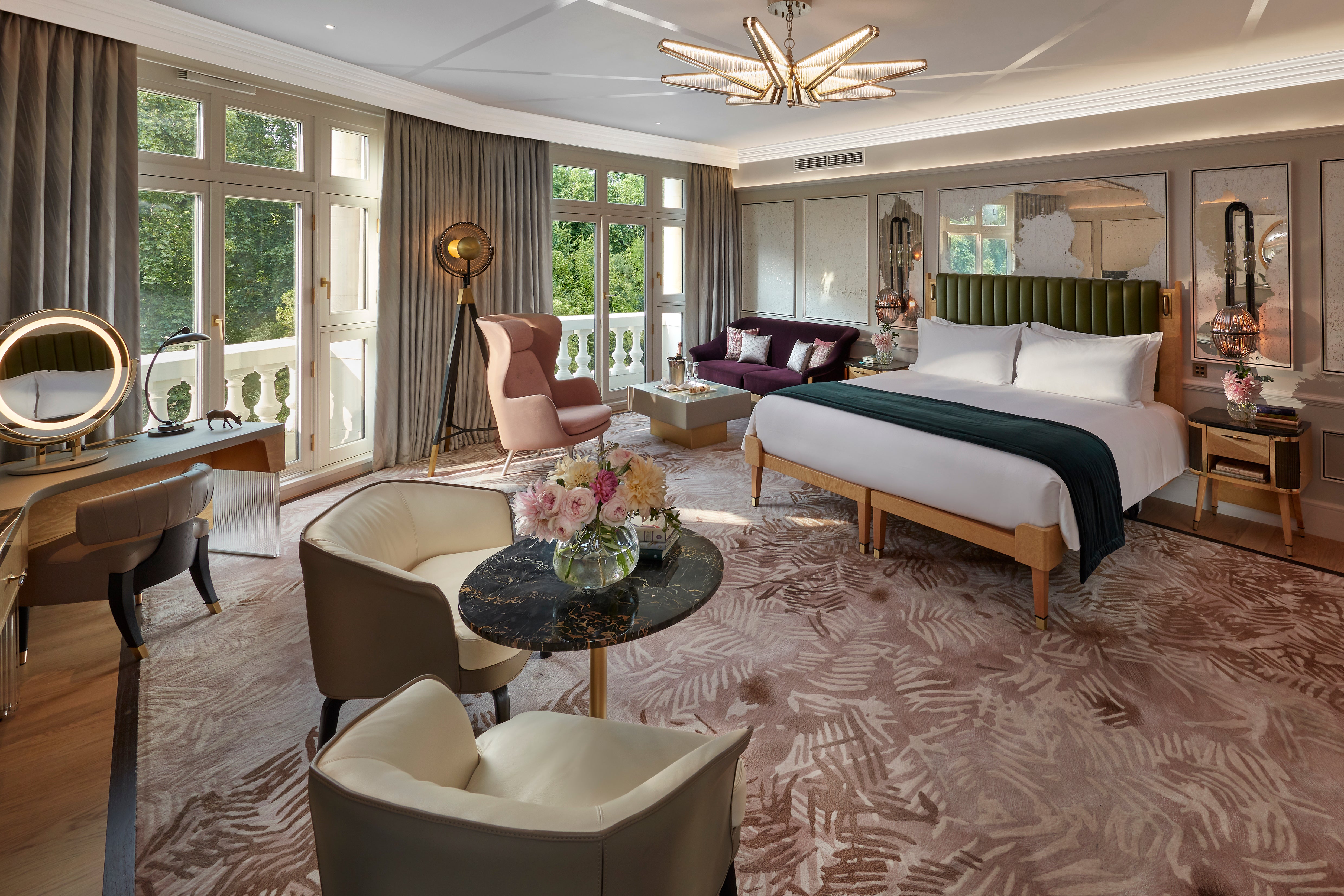 You’ll never want to leave the luxurious suites