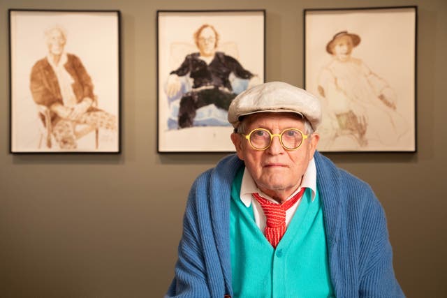 Artworks by David Hockney are to go on sale in a dedicated auction in London in September (David Parry/PA)