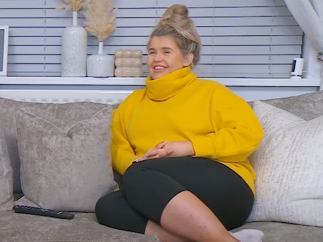<p>Georgia Bell in an episode of Gogglebox</p>