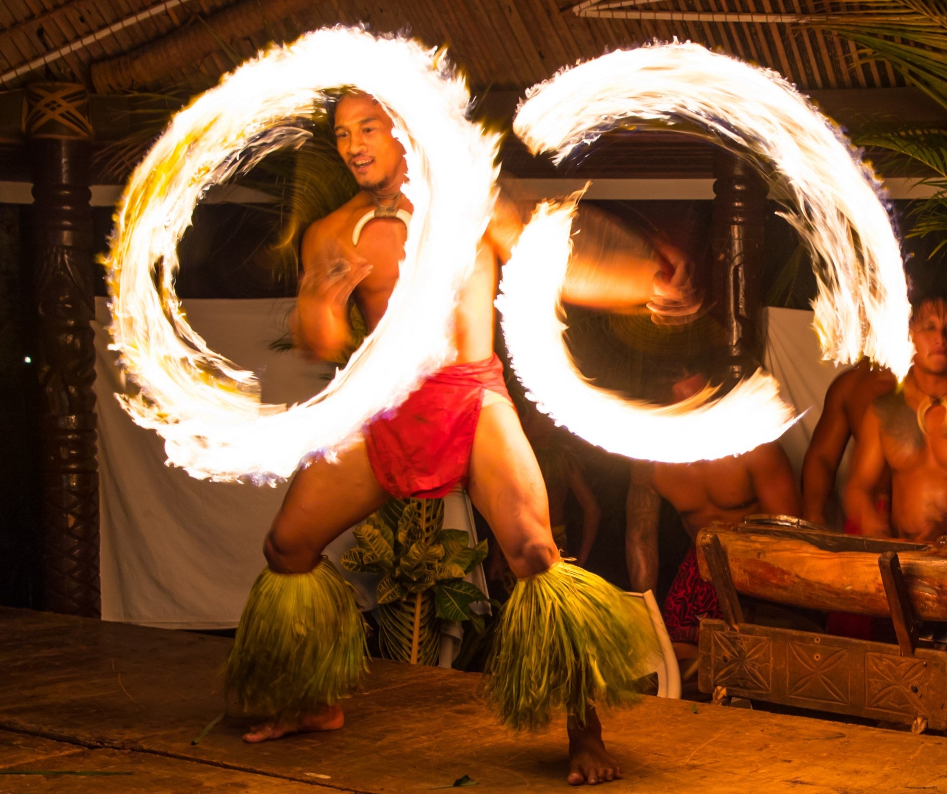 Siva afi, or fire knife dancing, is just one of Samoa’s proud traditions