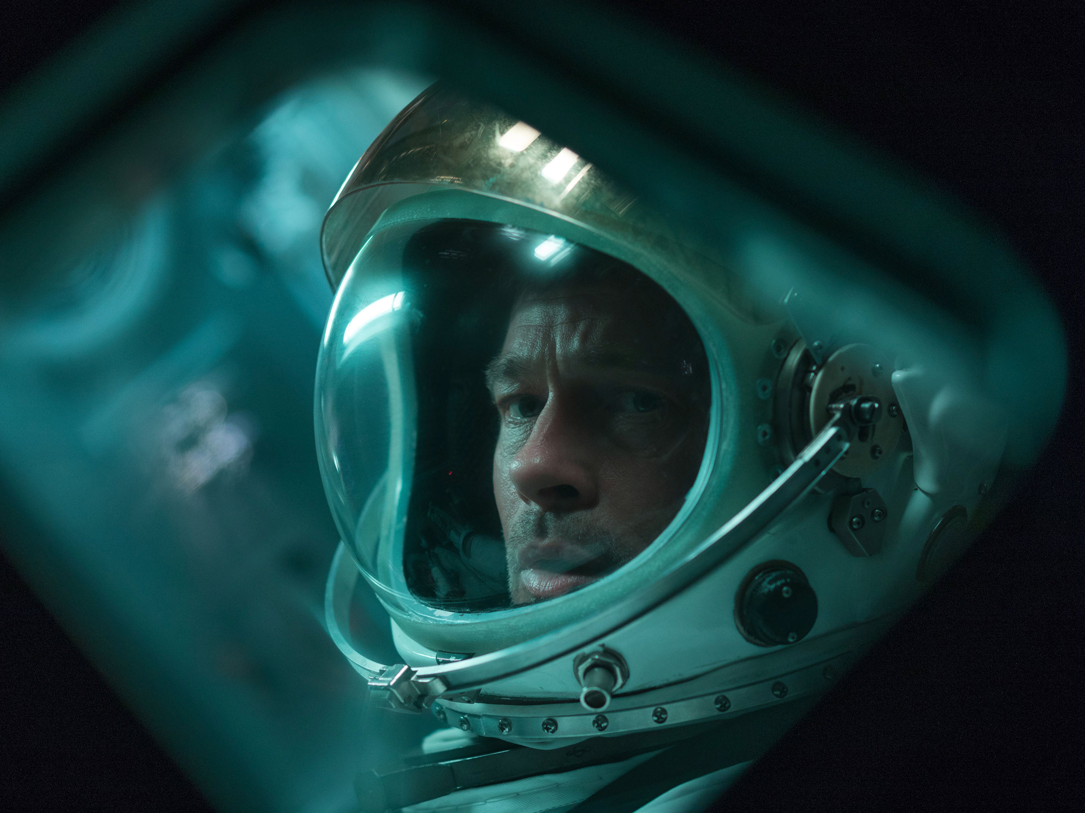 Brad Pitt as Roy McBride in the space thriller ‘Ad Astra'