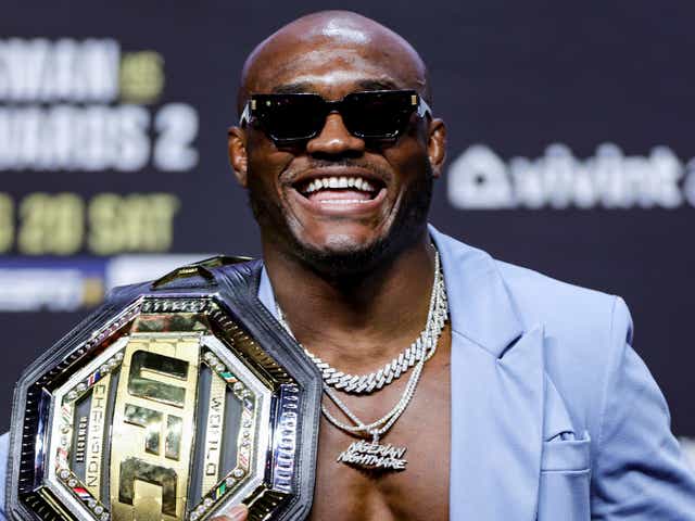 <p>Kamaru Usman is seen by many as the UFC’s No 1 pound-for-pound fighter</p>