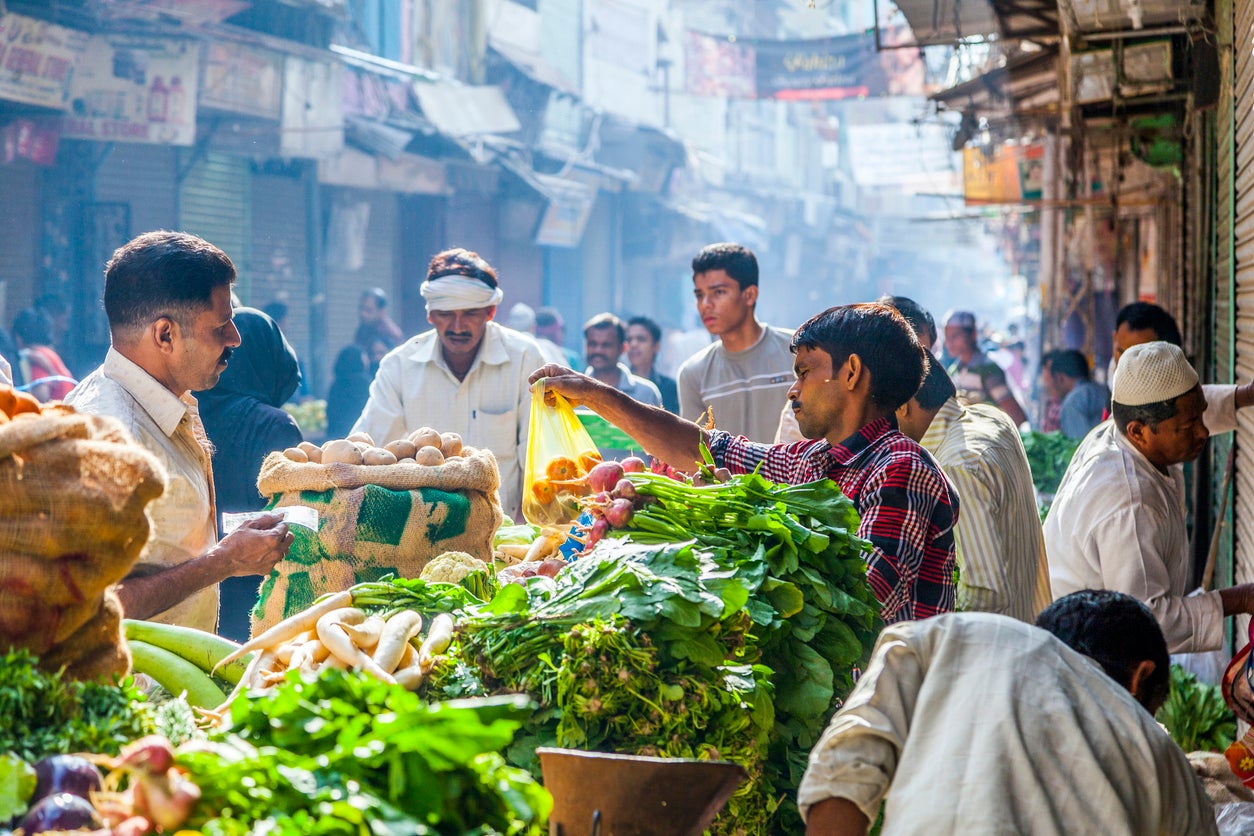 Chawri Bazar in Old Delhi
