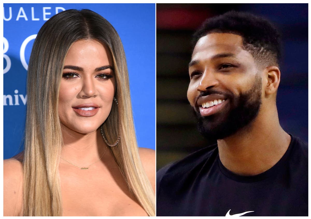Khloe Kardashian reacts to video of Tristan Thompson with another woman Khloe Kardashian reacts to video of Tristan Thompson with another woman