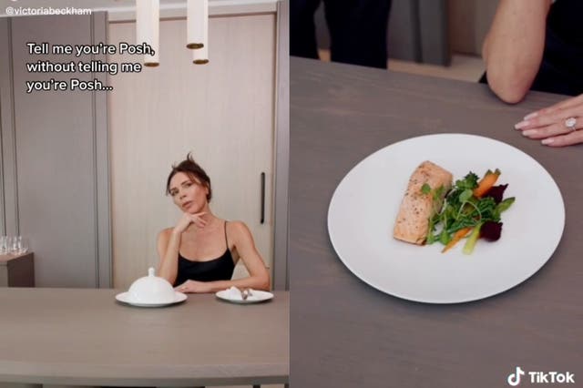 <p>Victoria Beckham uses TikTok debut to mock her infamous diet</p>