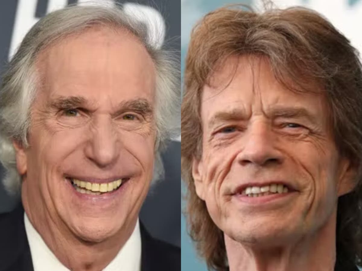 Henry Winkler recalls ‘slinking’ away after embarrassing encounter with Mick Jagger