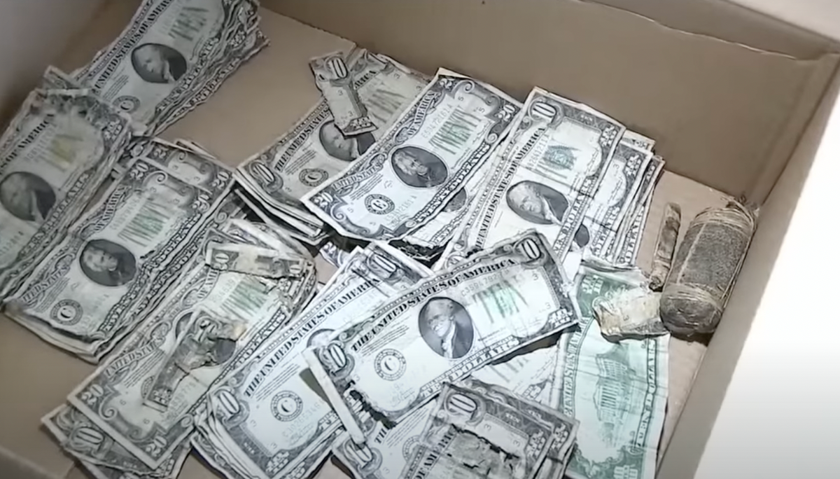 New Jersey man reveals he found more than $1,000 in cash from 1934 buried in his house’s yard