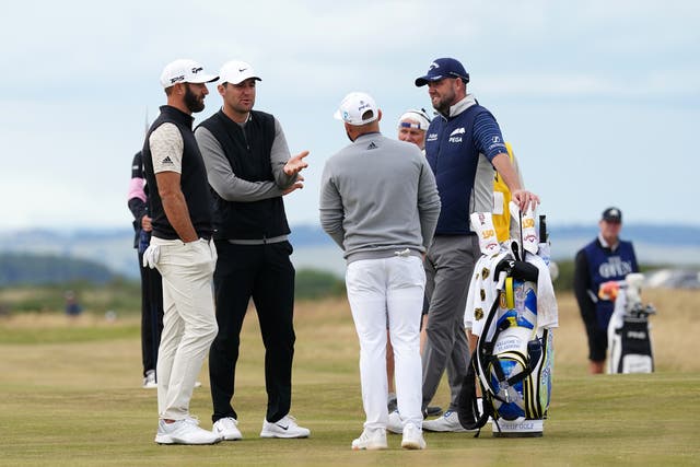 The pace of play was an issue at St Andrews with rounds taking six-plus hours (David Davies/PA)