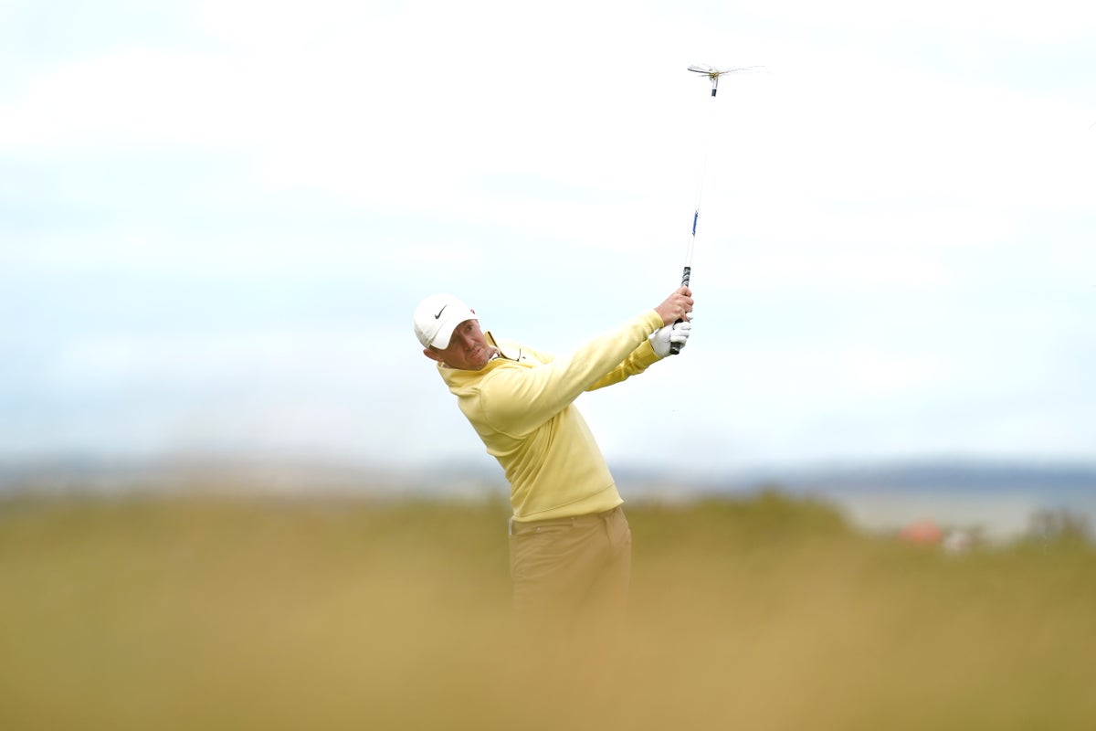 The Open day two: Rory McIlroy eager to build on promising start