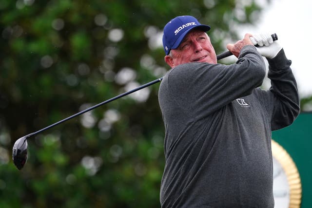 Former winner Mark Calcavecchia was among the early starters on day two of the 150th Open (David Davies/PA)