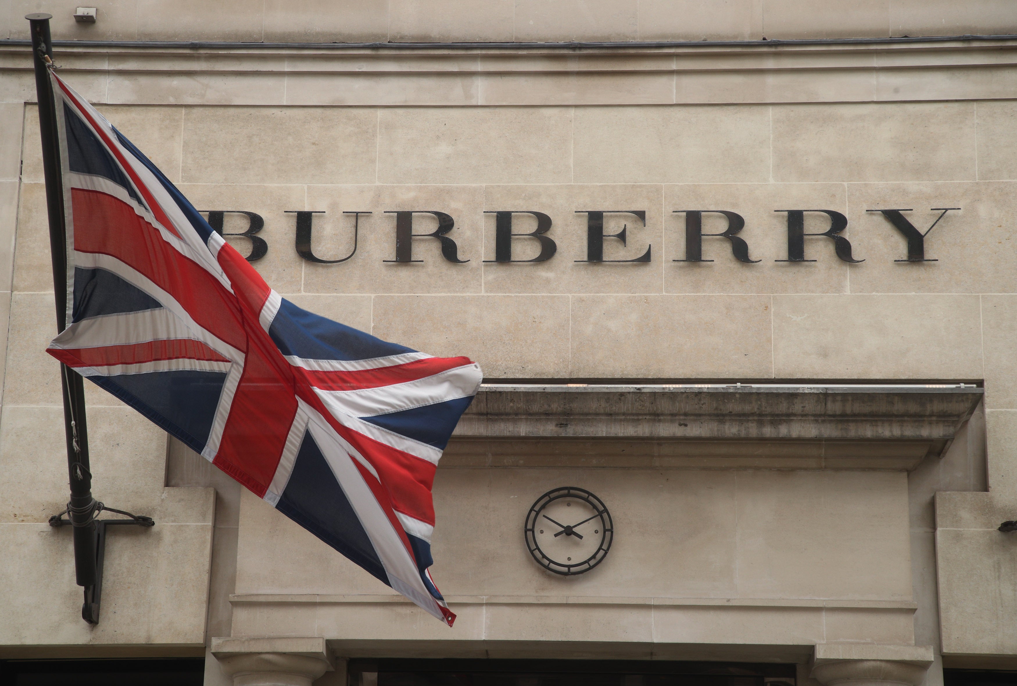 Burberry said its performance in China has been encouraging since shops reopened in June. (Yui Mok/PA)