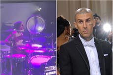 Travis Barker returns to stage with Machine Gun Kelly weeks after ‘life-threatening pancreatitis’ diagnosis