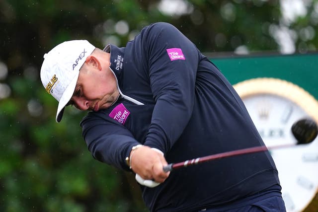 Marcus Armitage made an early move up the leaderboard on day two of the 150th Open Championship (David Davies/PA)