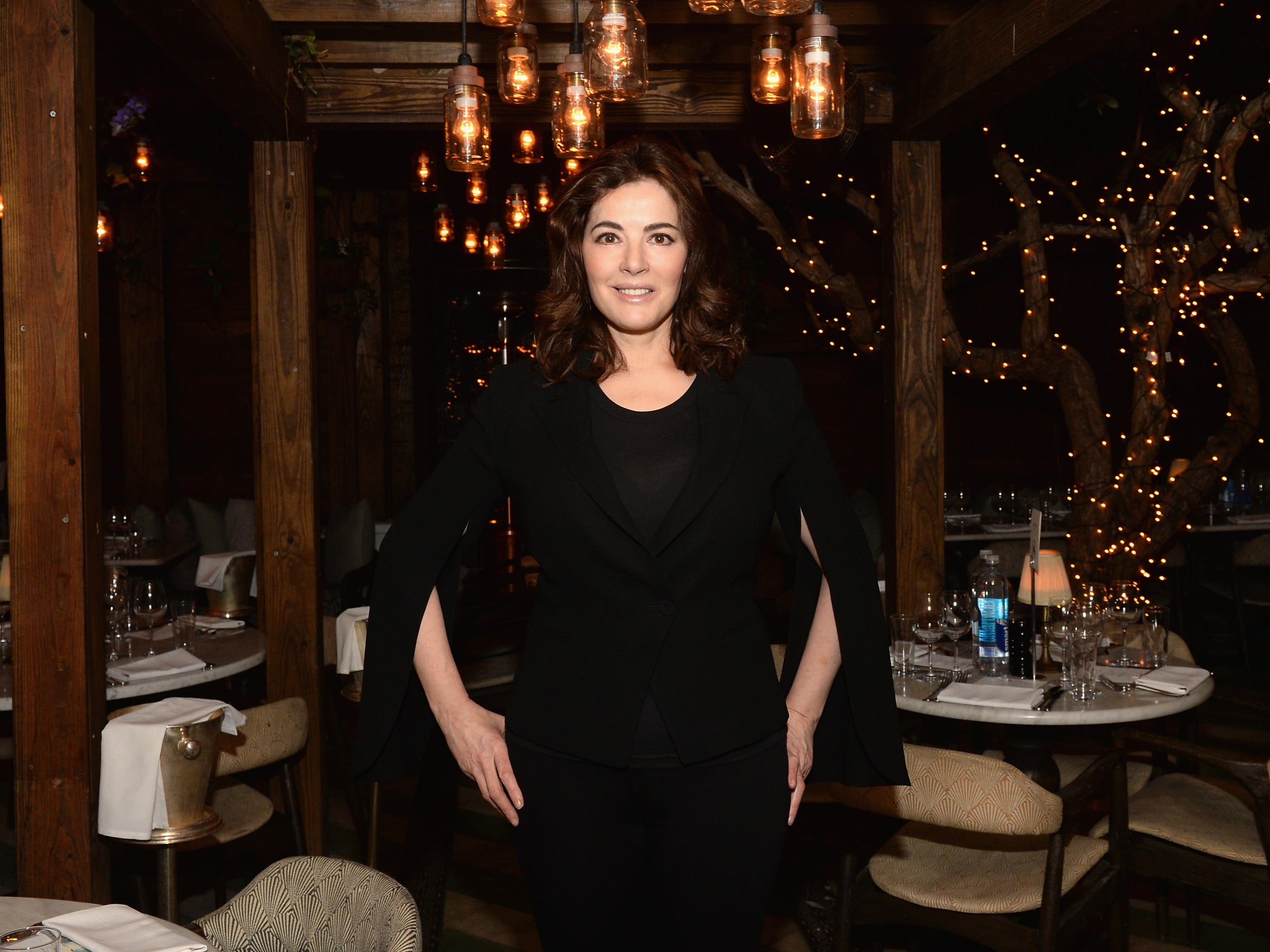 Nigella Lawson attends a Dinner Hosted By Nigella Lawson - Part of The NYT Cooking Dinner Series during 2016 Food Network & Cooking Channel South Beach Wine & Food Festival