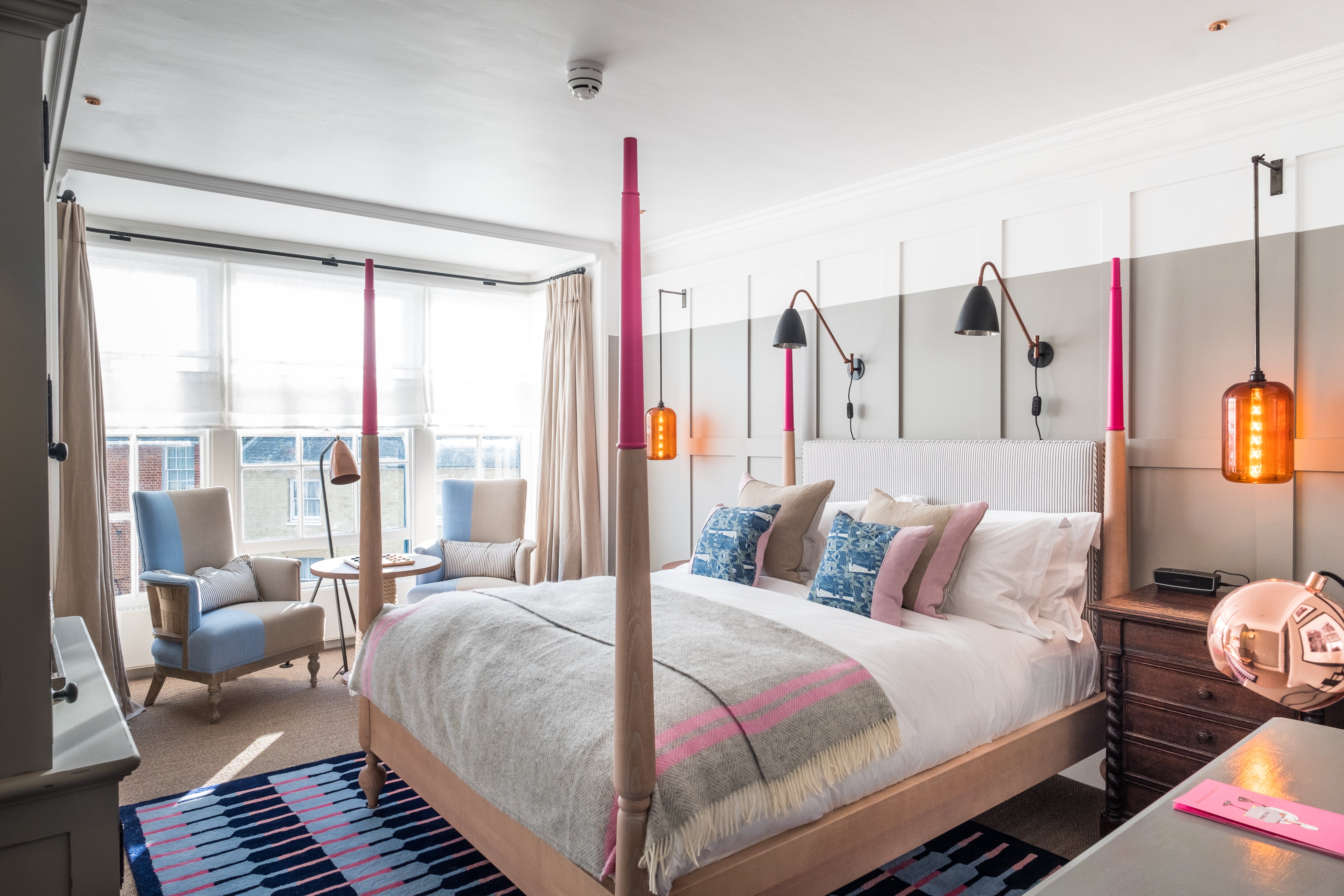 What better way to enjoy Suffolk than to sleep in a sea-facing suite?