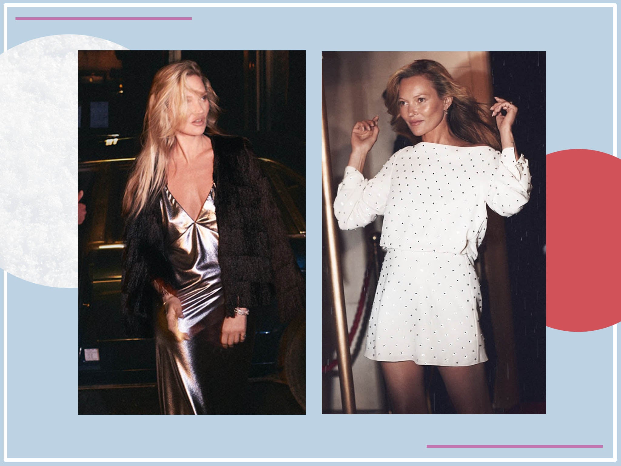 Kate Moss is the face of Zara's Nineties-inspired capsule range of