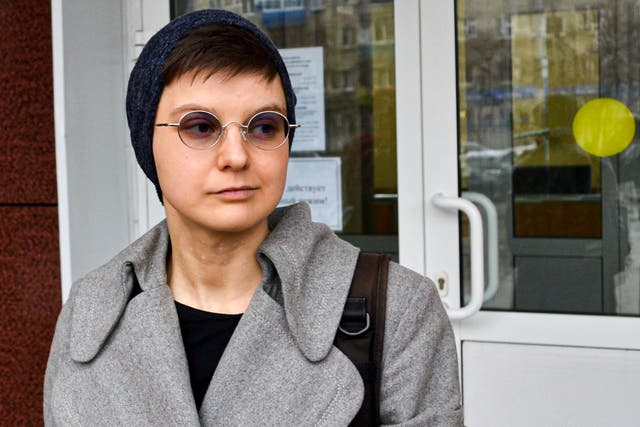 Russia Feminist Activist Trial