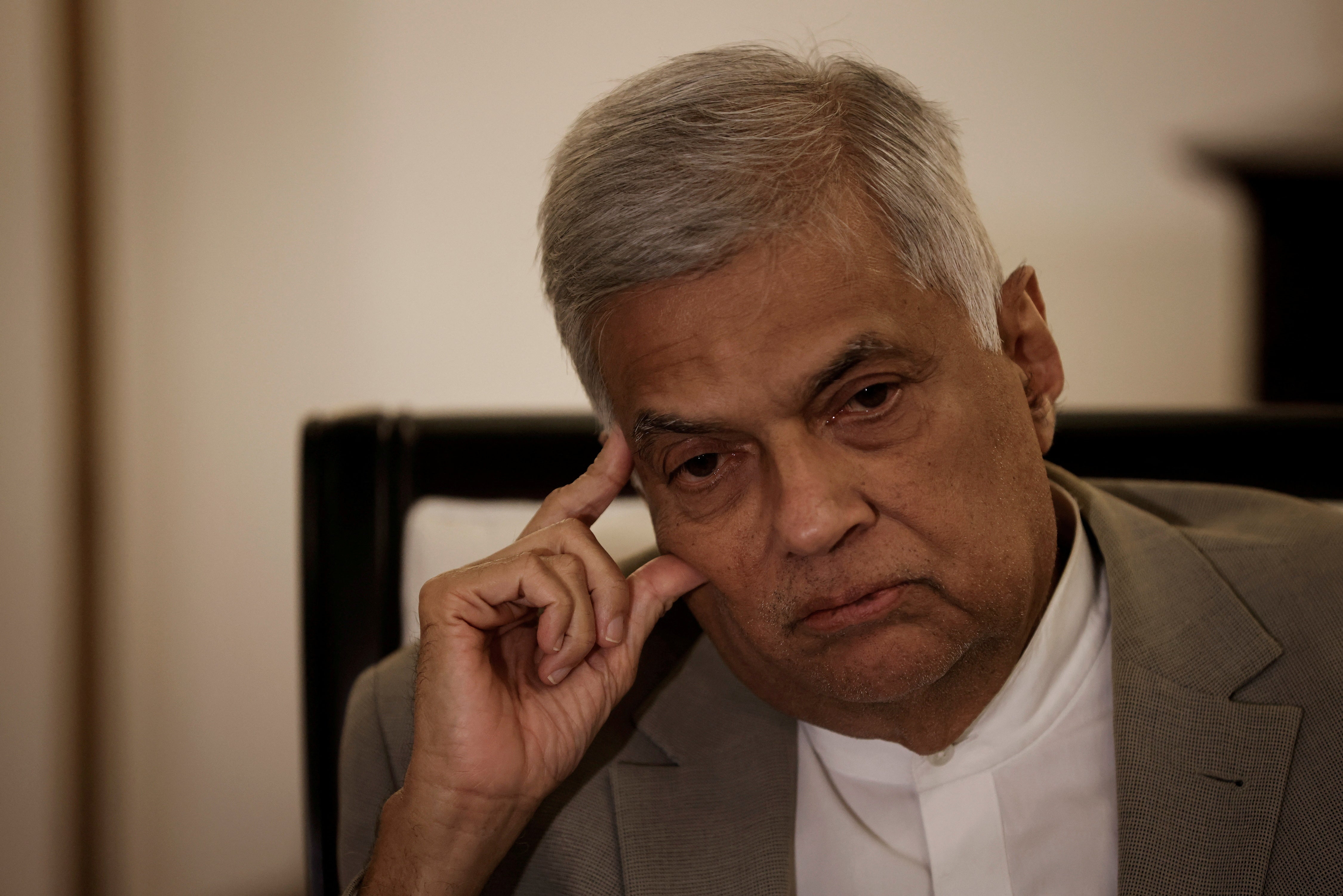 Ranil Wickremesinghe was also made the finance minister in May after one of Rajapaksa’s brothers resigned from the post