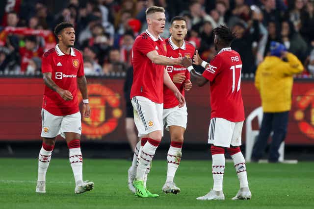 Manchester United came from behind to win in Melbourne (AP Photo/Asanka Brendon Ratnayake)