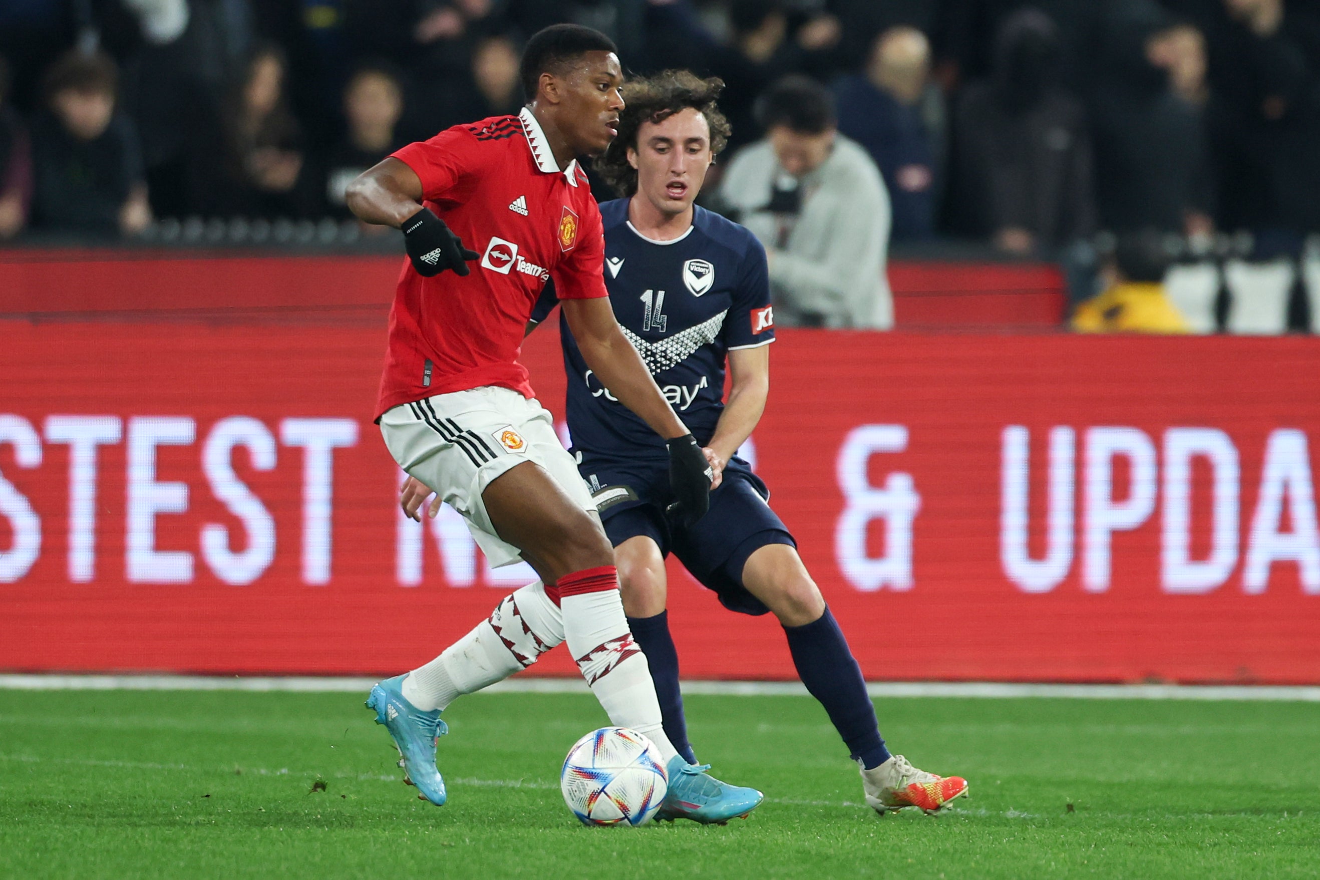 Erik ten Hag is keen to get the best out of Anthony Martial (AP Photo/Asanka Brendon Ratnayake)