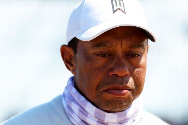 <p>Tiger Wood has missed the cut at St Andrews</p>
