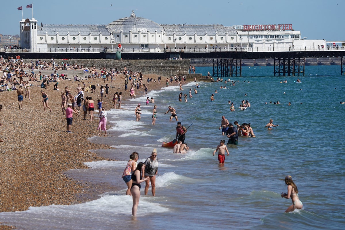 Police investigating after girls ‘followed and touched in sea’ by men on Brighton beach