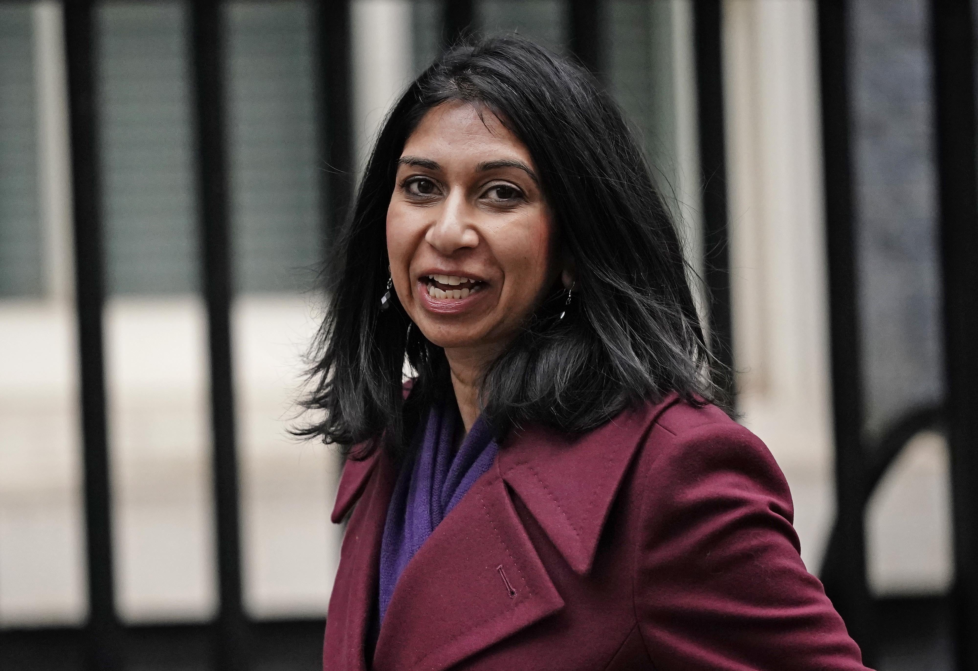 Suella Braverman has issued a direct appeal to her supporters in the Tory leadership contest to rally behind Foreign Secretary Liz Truss (PA)