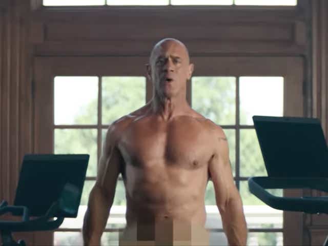 <p>Christopher Meloni stars naked in Peloton ad </p>