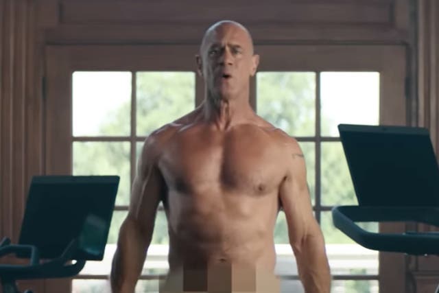 <p>Christopher Meloni stars naked in Peloton ad </p>