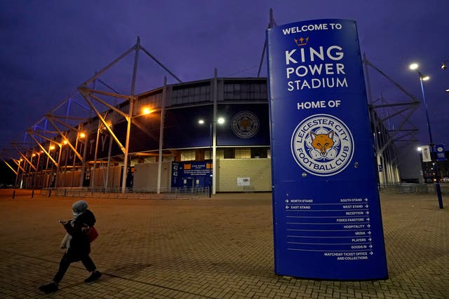 Manchester City and Liverpool are due to meet in the Community Shield at Leicester’s King Power Stadium on July 30 (Nick Potts/PA)