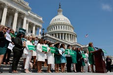House approves pair of bills to protect abortion access after collapse of Roe v Wade