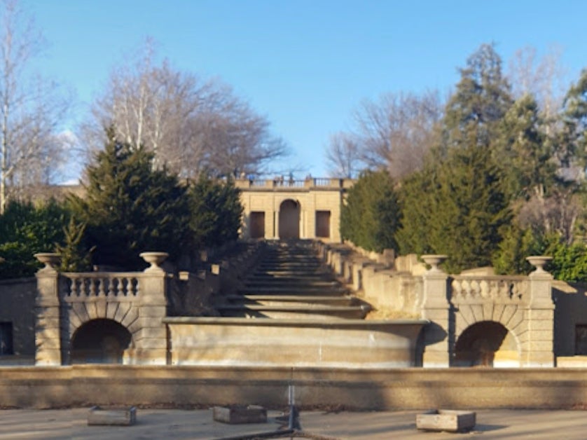 Meridian Hill Park in Washington DC, where Michael Thomas Pruden allegedly assaulted five men while posing as a US Park Police officer. In four of the assaults he reportedly targeted individuals he believed were gay.